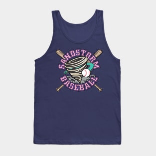 Sandstorm Baseball Logo Tank Top